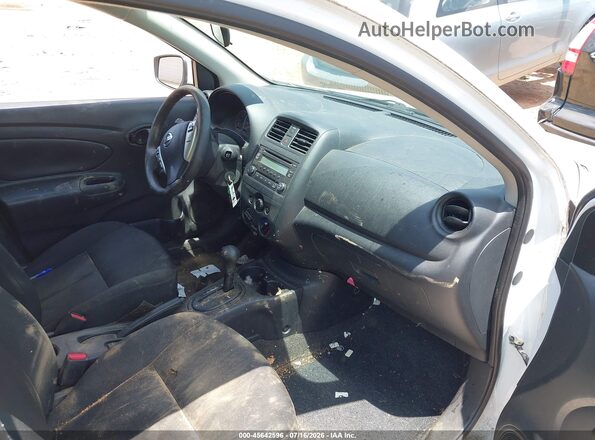 3N1CN7AP8GL896373 2016 NISSAN VERSA White წინა სალონის ხედი