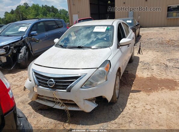 3N1CN7AP8GL896373 2016 NISSAN VERSA White უკანა სალონის ხედი