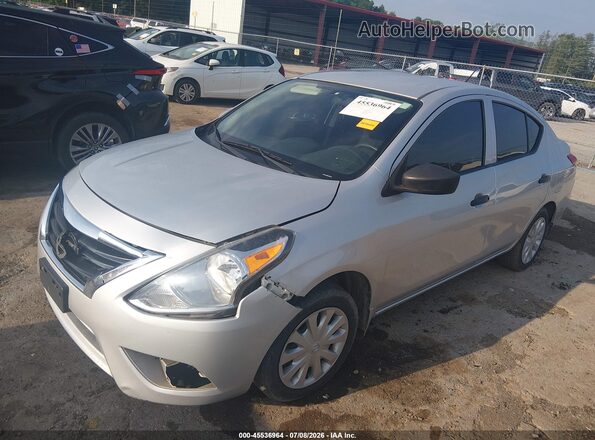 3N1CN7AP8GL897197 2016 NISSAN VERSA Silver Vista tres cuartos delantera izquierda
