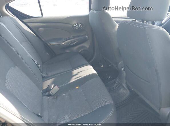 3N1CN7AP8GL899340 2016 NISSAN VERSA Black VIN კოდის სტიკერის ხედი