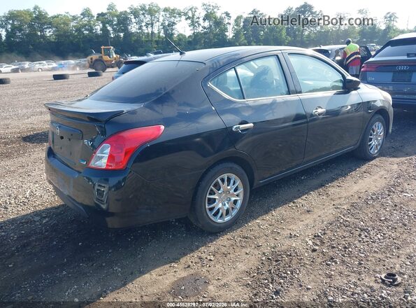 3N1CN7AP8GL899340 2016 NISSAN VERSA Black უკანა მარჯვენა