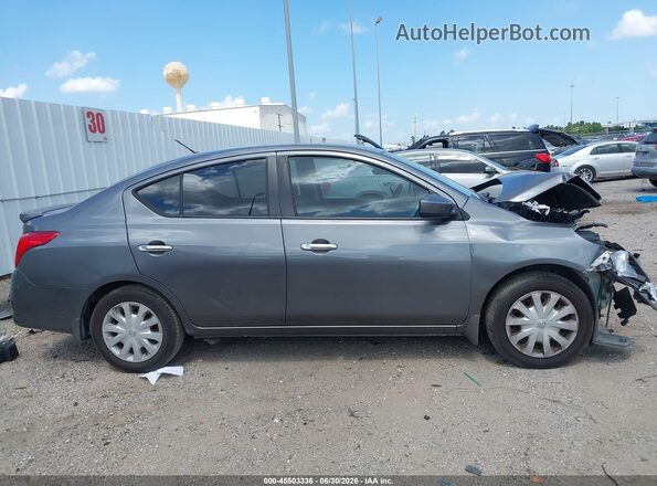 3N1CN7AP8GL905623 2016 NISSAN VERSA Gray Widok wnętrza 360 stopni