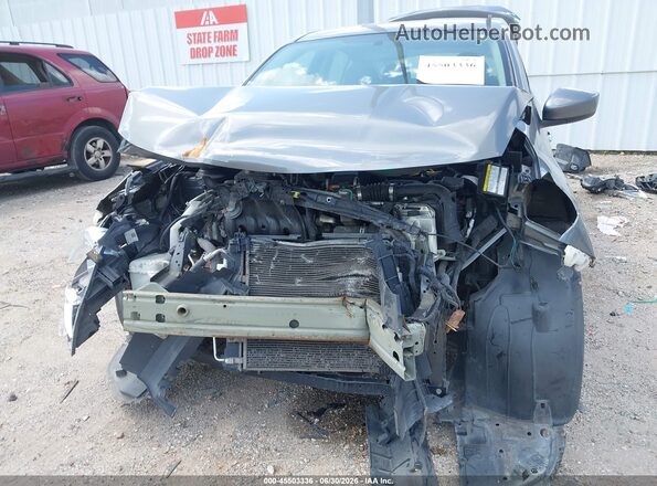 3N1CN7AP8GL905623 2016 NISSAN VERSA Gray Widok z przodu