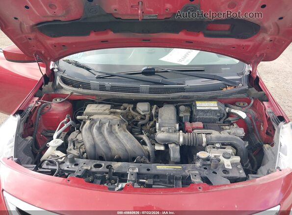 3N1CN7AP8GL908862 2016 NISSAN VERSA Красный Вид сзади