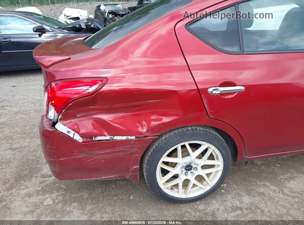 3N1CN7AP8GL908862 2016 NISSAN VERSA Красный Вид щитка приборов