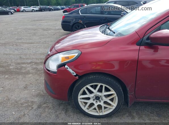 3N1CN7AP8GL908862 2016 NISSAN VERSA Красный Панорамный вид салона 360°