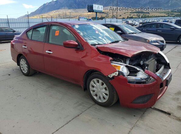 3N1CN7AP8GL916167 2016 NISSAN VERSA Red წინა მარჯვენა