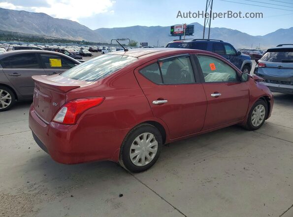 3N1CN7AP8GL916167 2016 NISSAN VERSA Red უკანა მარჯვენა