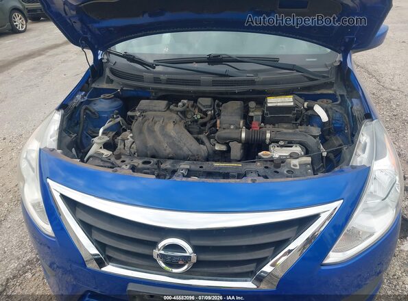 3N1CN7AP8HL828091 2017 NISSAN VERSA Blue Вид ззаду