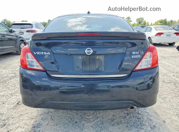 3N1CN7AP8JL800247 2018 NISSAN VERSA Black Հետևի տեսք
