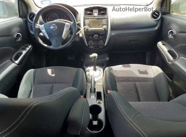3N1CN7AP8JL800247 2018 NISSAN VERSA Black Առջևի վահանակի տեսք