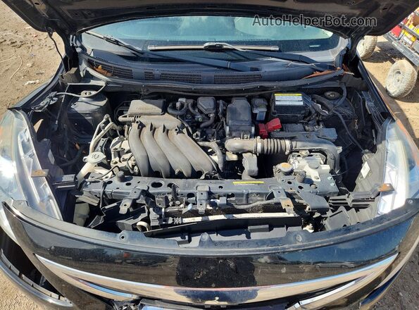 3N1CN7AP8JL876440 2018 NISSAN VERSA Черный Вид задней части салона