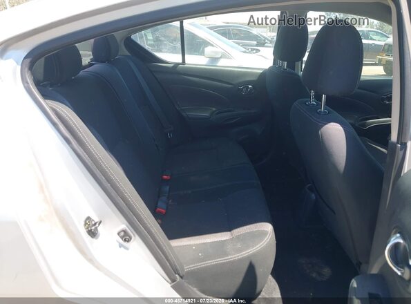 3N1CN7AP8JL876521 2018 NISSAN VERSA Silver VIN sticker view