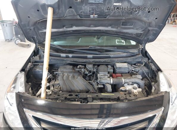 3N1CN7AP8KL813713 2019 NISSAN VERSA Черный Вид сзади