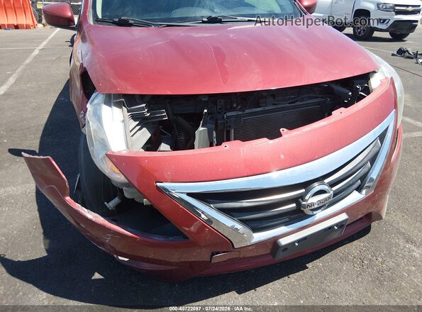 3N1CN7AP8KL847232 2019 NISSAN VERSA Красный Вид спереди