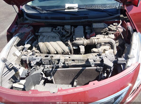 3N1CN7AP8KL847232 2019 NISSAN VERSA Красный Вид сзади
