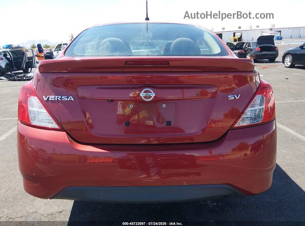3N1CN7AP8KL847232 2019 NISSAN VERSA Красный 
