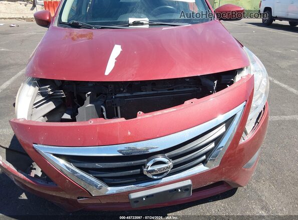 3N1CN7AP8KL847232 2019 NISSAN VERSA Красный Вид щитка приборов