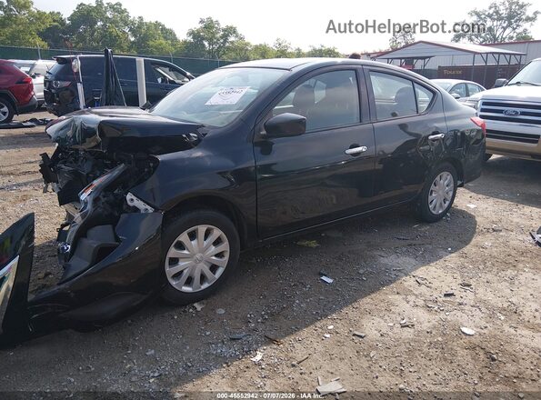 3N1CN7AP8KL880909 2019 NISSAN VERSA Black Передня ліва чверть