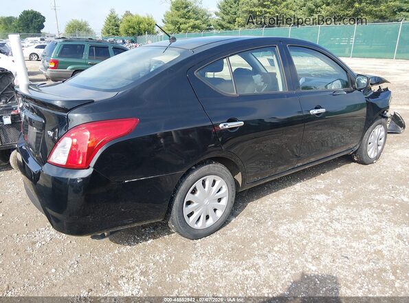 3N1CN7AP8KL880909 2019 NISSAN VERSA Black Задня права чверть