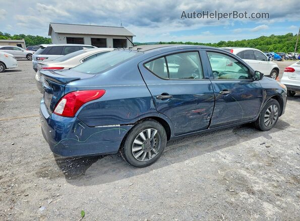 3N1CN7AP9GL814733 2016 NISSAN VERSA Blue Задня права чверть