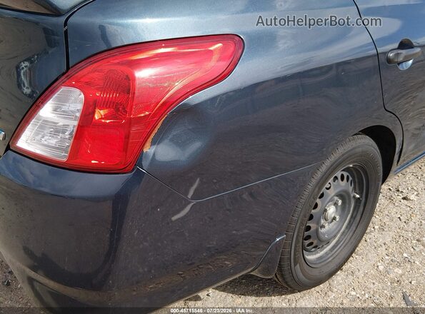 3N1CN7AP9GL829216 2016 NISSAN VERSA Blue Вид щитка приладів