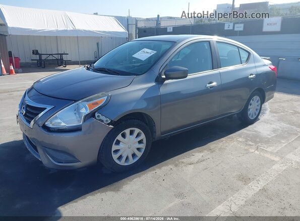 3N1CN7AP9GL838501 2016 NISSAN VERSA Gray Vista tres cuartos delantera izquierda