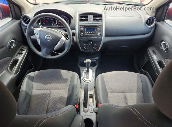 3N1CN7AP9GL845870 2016 NISSAN VERSA Red Vista del salpicadero