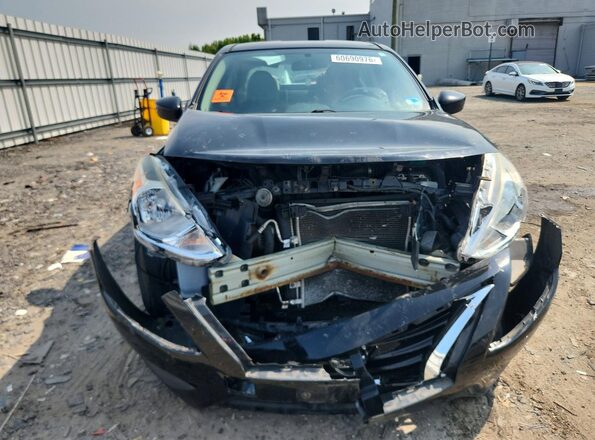 3N1CN7AP9GL881106 2016 NISSAN VERSA Black Դիմացի տեսք