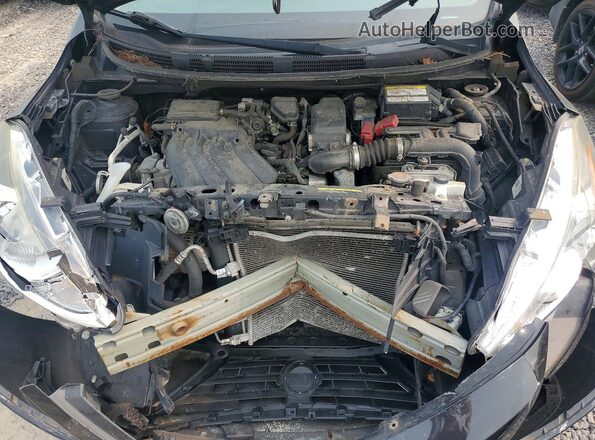 3N1CN7AP9GL881106 2016 NISSAN VERSA Black Սալոնի հետևի տեսք