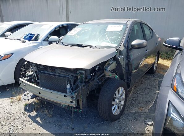 3N1CN7AP9GL887360 2016 NISSAN VERSA Gray წინა მარცხენა ხედი სამი მეოთხედიდან