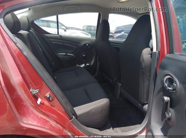3N1CN7AP9GL909874 2016 NISSAN VERSA Red VIN sticker view
