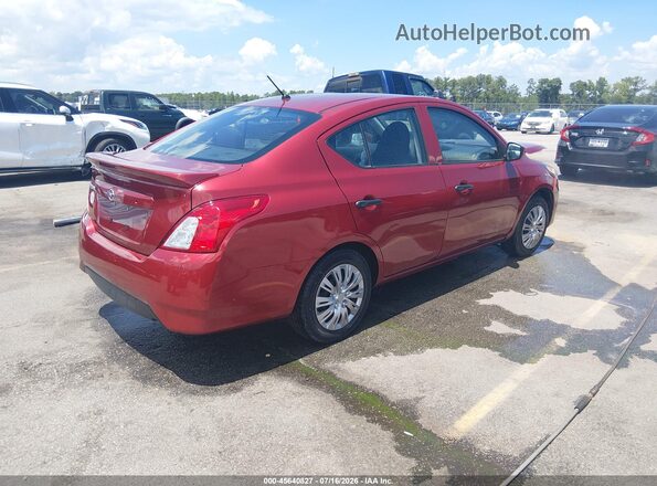 3N1CN7AP9GL909874 2016 NISSAN VERSA Red Rear right