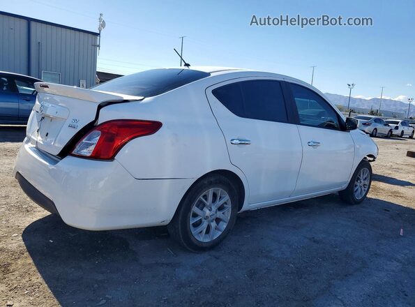 3N1CN7AP9JL877967 2018 NISSAN VERSA White Задня права чверть
