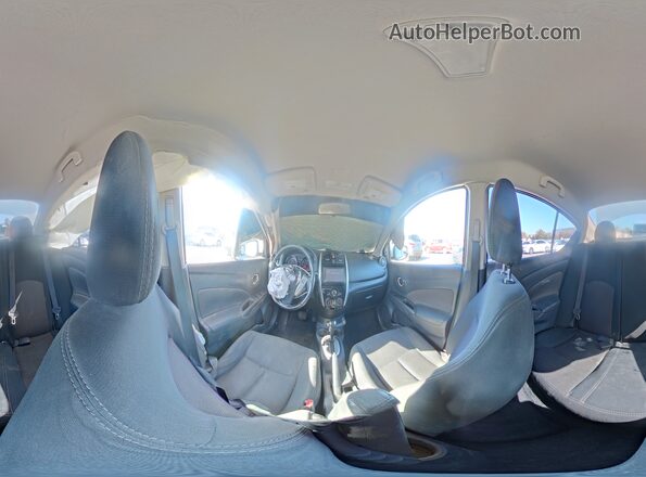 3N1CN7AP9JL877967 2018 NISSAN VERSA White Панорамний вид салону 360°