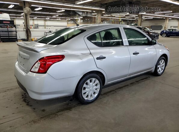 3N1CN7AP9KL832755 2019 NISSAN VERSA Silver 