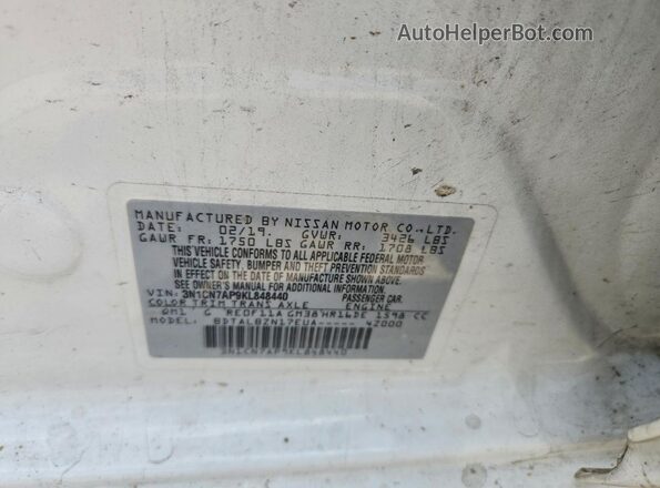 3N1CN7AP9KL848440 2019 NISSAN VERSA Белый Вид подкапотного пространства