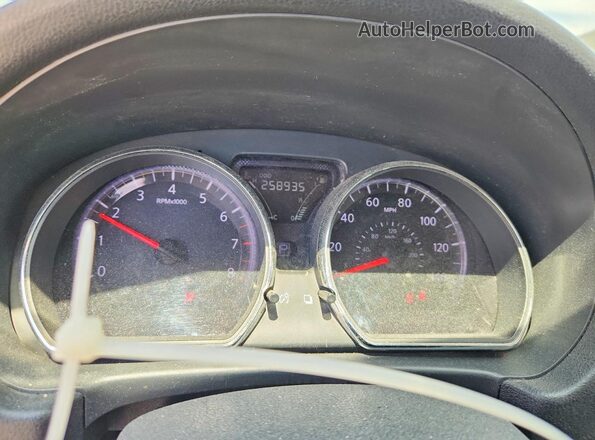 3N1CN7APXGL807791 2016 NISSAN VERSA White Widok zestawu wskaźników