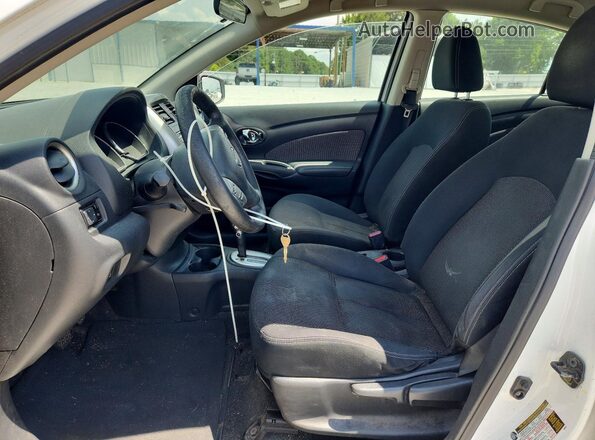3N1CN7APXGL807791 2016 NISSAN VERSA White Widok wnętrza z przodu
