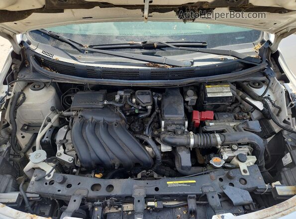 3N1CN7APXGL807791 2016 NISSAN VERSA White Widok wnętrza z tyłu