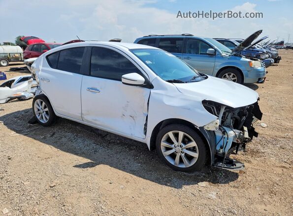 3N1CN7APXGL826230 2016 NISSAN VERSA White Przód prawy