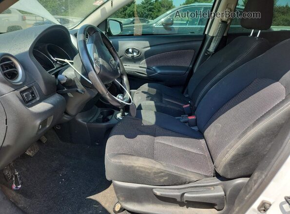 3N1CN7APXGL826230 2016 NISSAN VERSA White Widok wnętrza z przodu