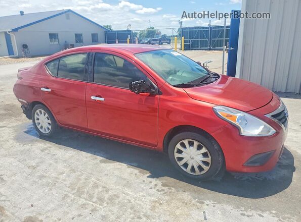 3N1CN7APXGL838720 2016 NISSAN VERSA Red Front right