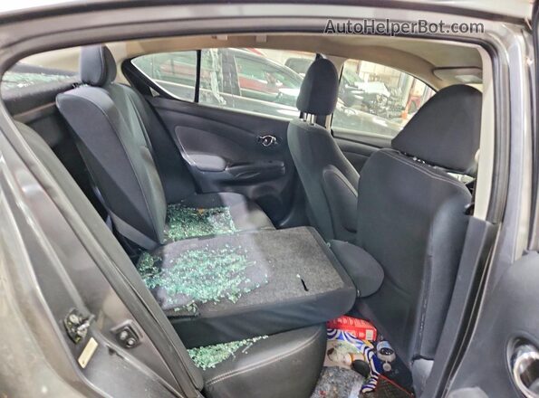 3N1CN7APXGL855081 2016 NISSAN VERSA Gray უკანა სავარძლების ხედი