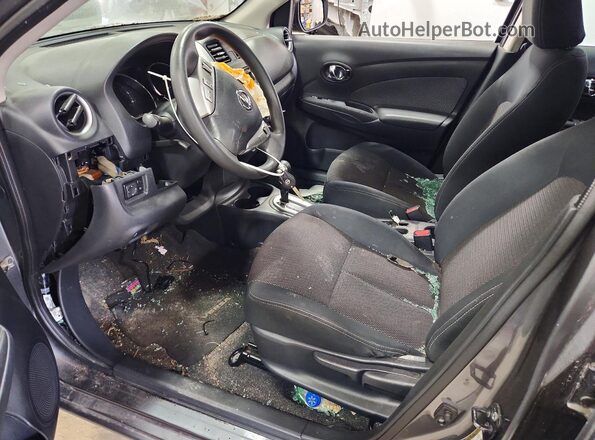 3N1CN7APXGL855081 2016 NISSAN VERSA Gray წინა სალონის ხედი