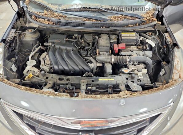 3N1CN7APXGL855081 2016 NISSAN VERSA Gray უკანა სალონის ხედი