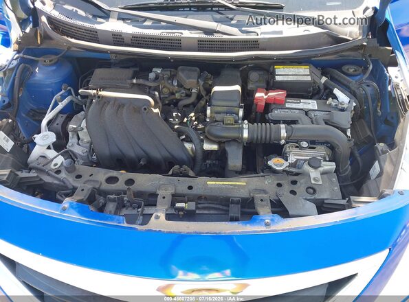 3N1CN7APXGL863617 2016 NISSAN VERSA Blue Widok z tyłu