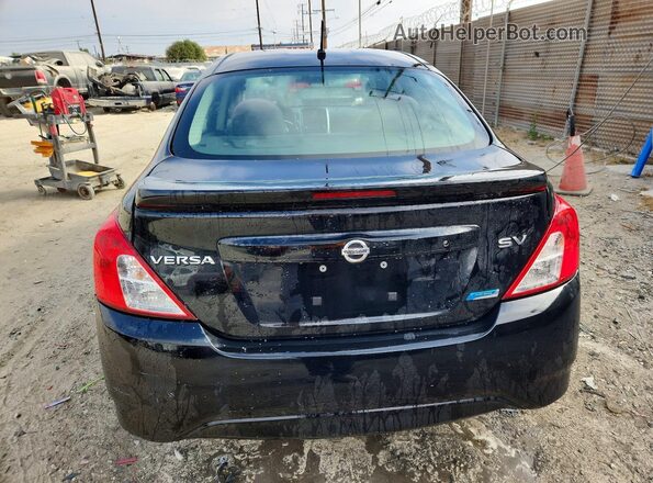 3N1CN7APXGL900584 2016 NISSAN VERSA Black Вид ззаду