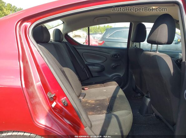 3N1CN7APXJL829068 2018 NISSAN VERSA Red Вид наклейки з VIN-кодом