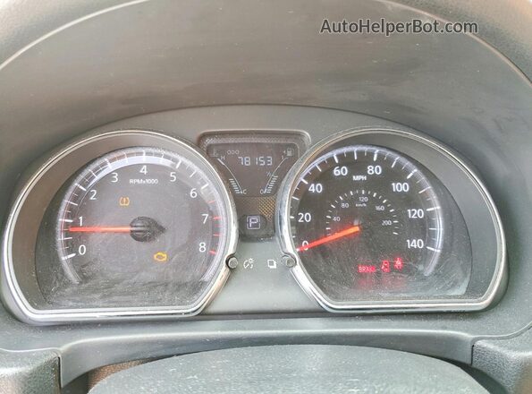 3N1CN7APXJL879338 2018 NISSAN VERSA Red Widok zestawu wskaźników